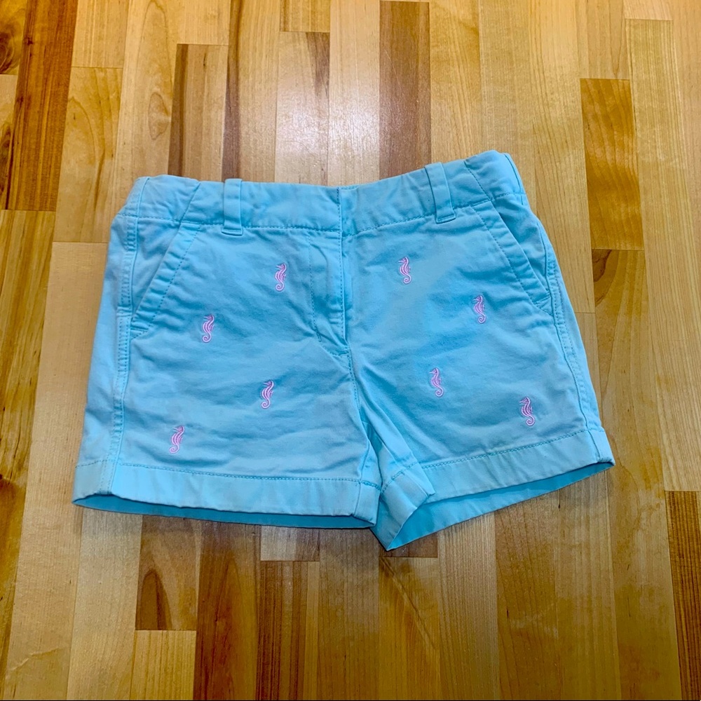 Girls turquoise Vineyard Vines size 7 shorts